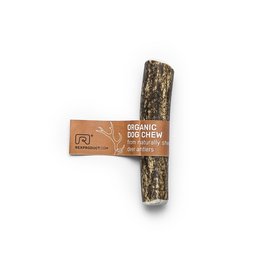 Organic dog chew stick made from natural ingredients, available in various sizes for dogs.