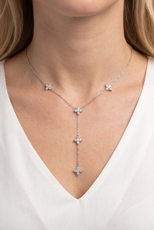 Collier Y en acier inoxydable