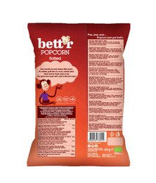 Popcorn Salted, organic, Bett'r, 60g