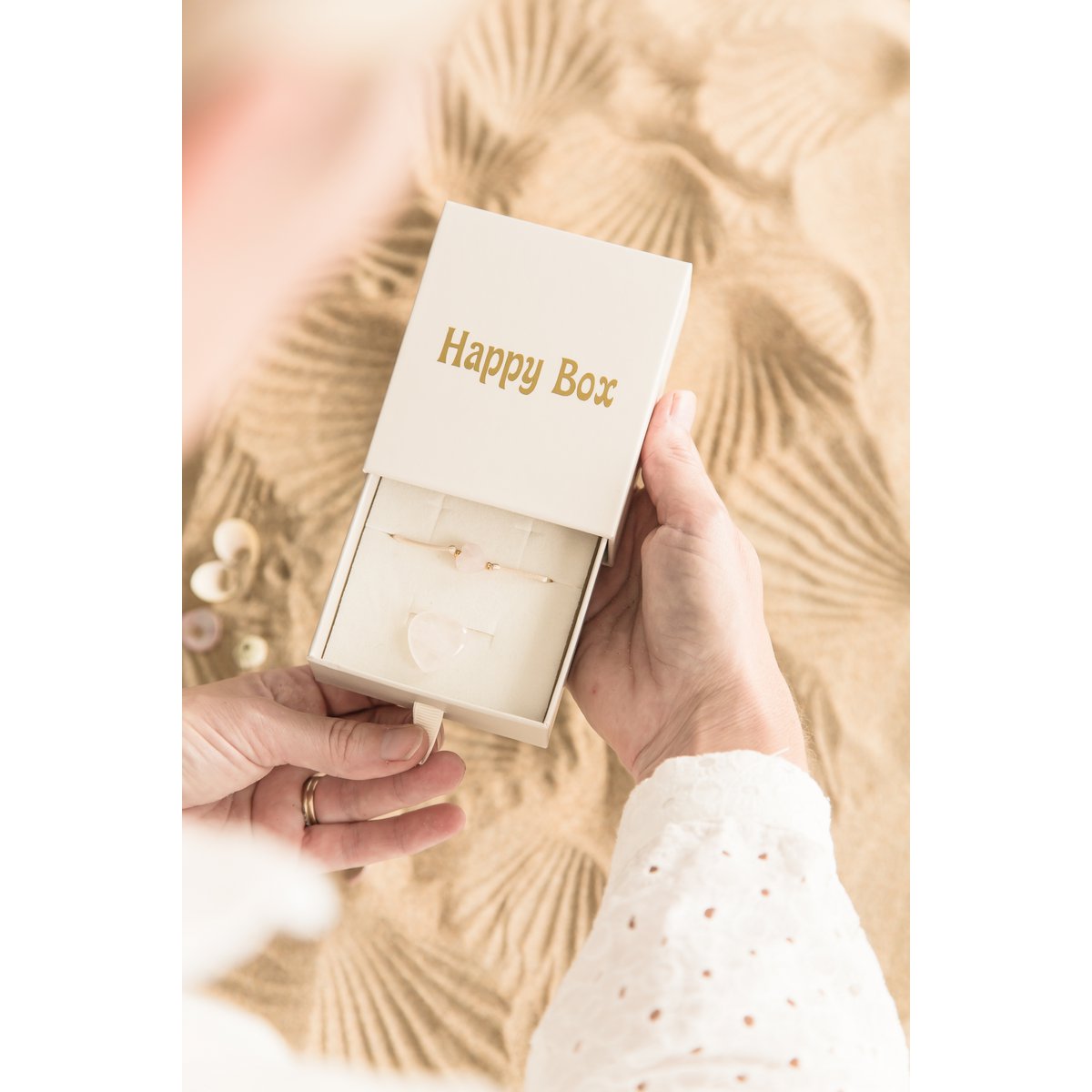 Happy Box Rose Quartz i Tigerog - 10 sztuk