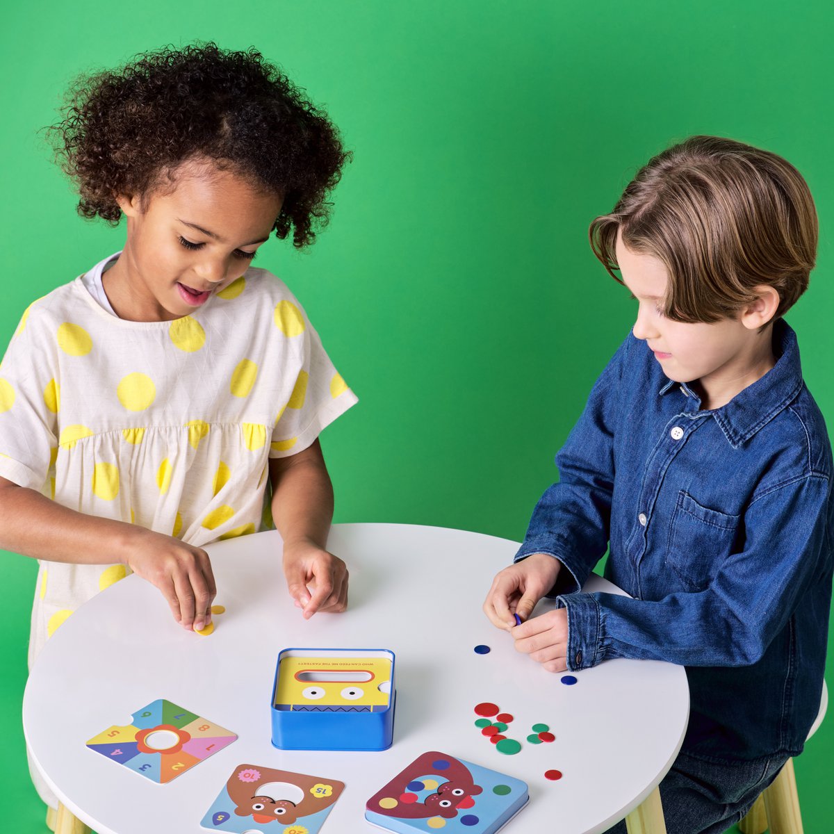 KIDOKI On The Go 3 in 1 Tiddlywinks Game