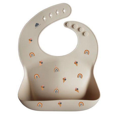 Silicone Bib RAINBOW