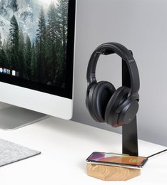 Soporte y cargador para auriculares 2 en 1