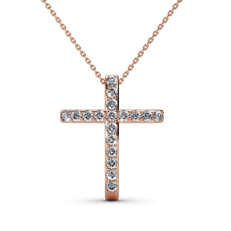 Colgantes Traverse - Oro rosa y cristal