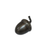 Decoratieve Eikel - Maat L - Black Smoke