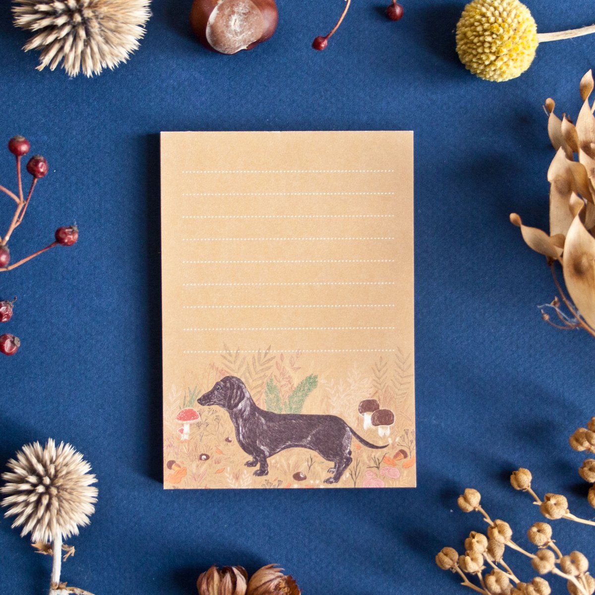 Notepad A7 Dachshund
