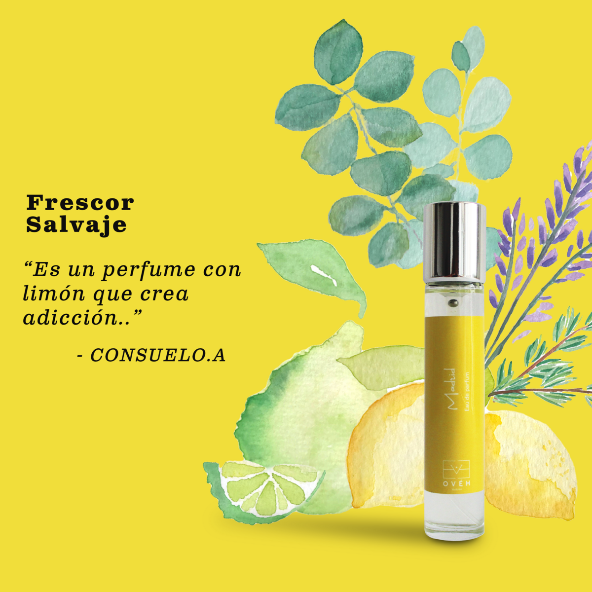 Madrid 20ml (laad jezelf met energie en optimisme met citroen)