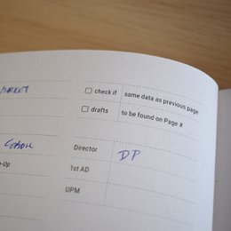Storyboard Stationery Notebook