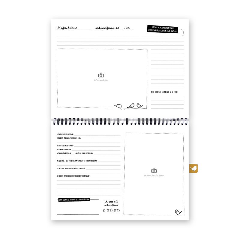 Min skole fotobog | udfyld bog A4