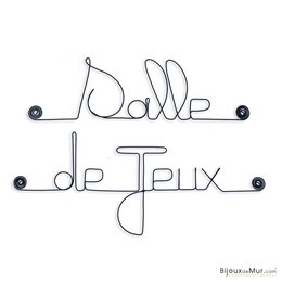 Déco porte " Salle de jeux "