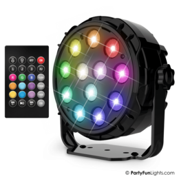 12 LED - PAR - Disco Lamp - with remote control