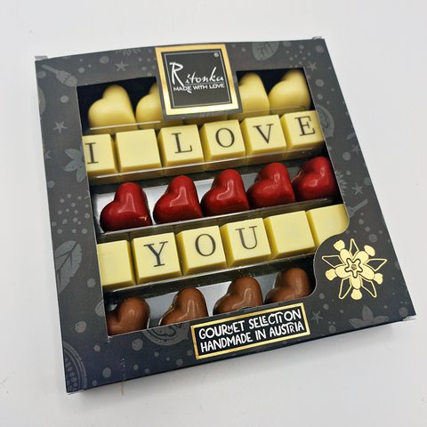 Ritonka "I love you" chocolates