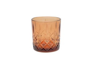 Whiskeyglas 345ml bernsteinfarben H8,3cm doos a 6