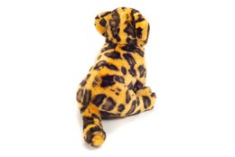 Luipaard zittend 27 cm - knuffel - knuffel