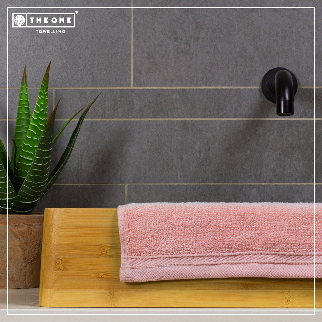 Organic 100% cotton Guest Towel 30x50 cm, 550 gr./m²  Salmon