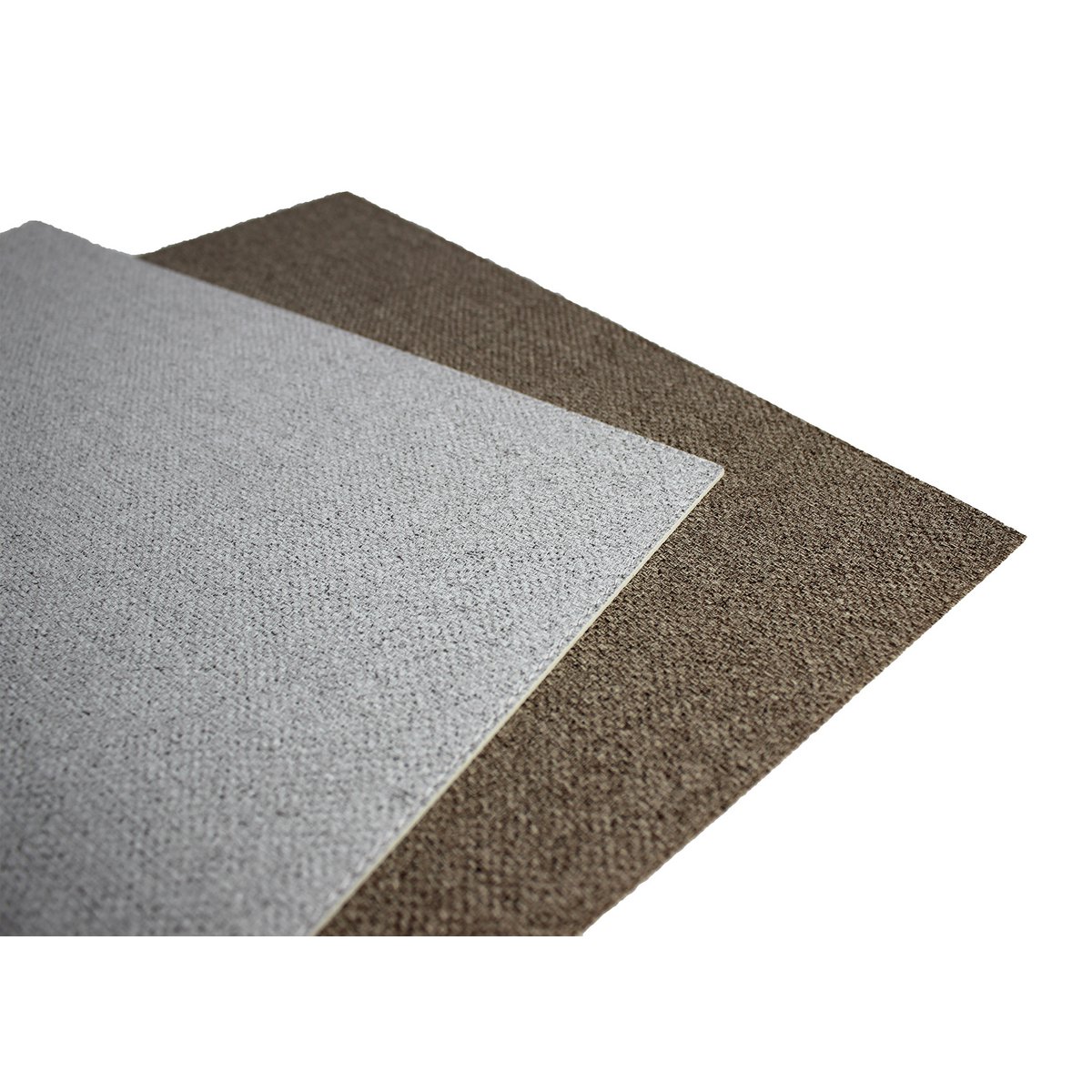 Wendbares Tischset 6er Set grau braun Leinen Optik 45x33 cm