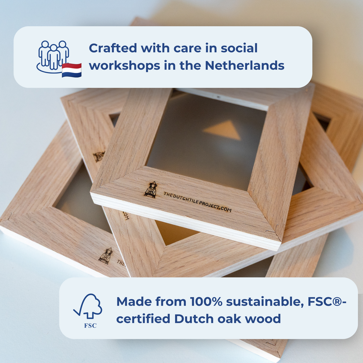 Premium Oak Wooden Frame
