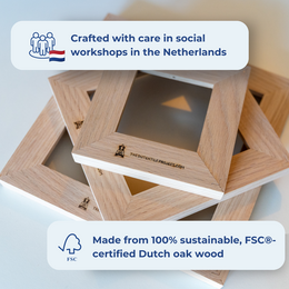 Premium Oak Wooden Frame
