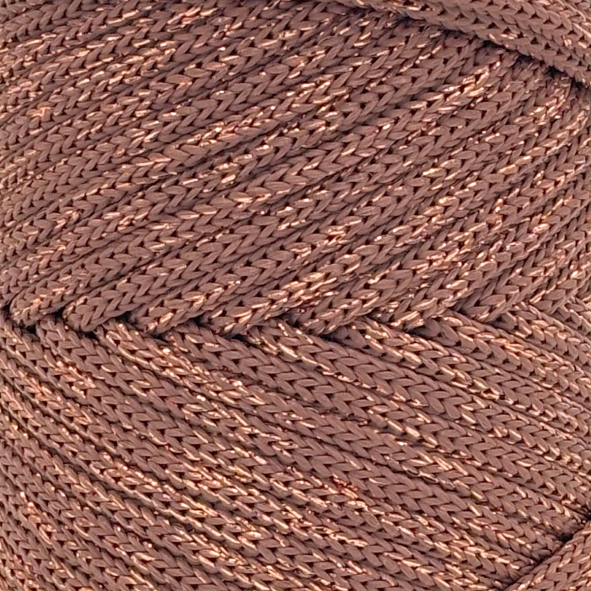 Sensy Premium 5mm Sparkle - 82 yardas 90% Polipropileno / 10% Poliéster Macrame Cord