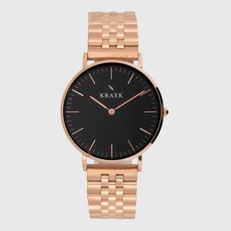 Sarah | Or rose | Acier | 36 millimètres