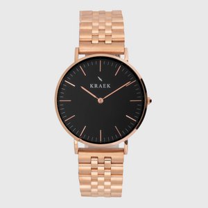 Sara | Rosé goud | Staal | 36 mm