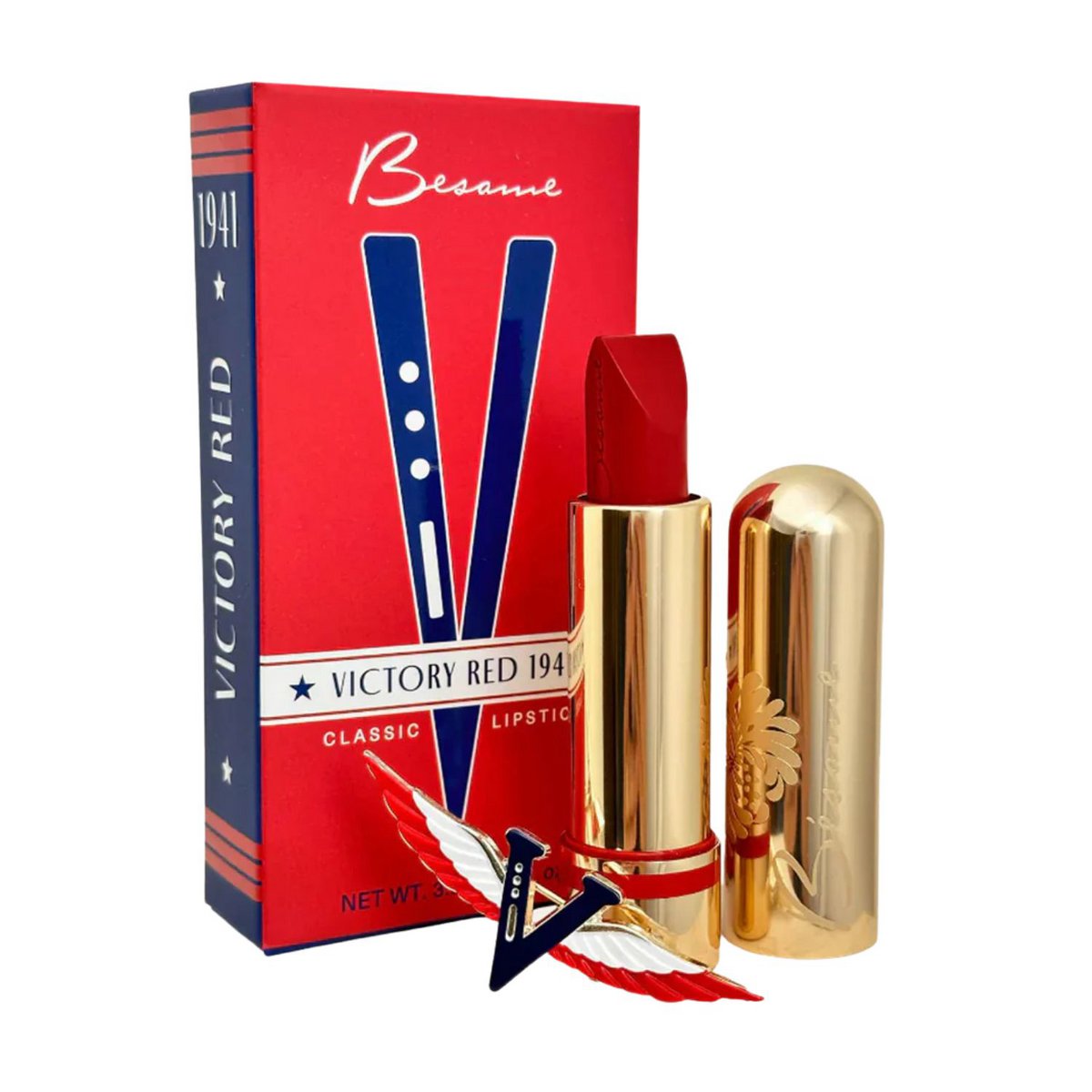Victory Red Lipstick Set 1941 Lipstick
