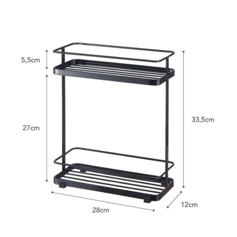 Yamazaki tower bathroom rack
