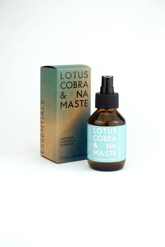 LOTUS COBRA & NAMASTE Yoga-Matten Spray