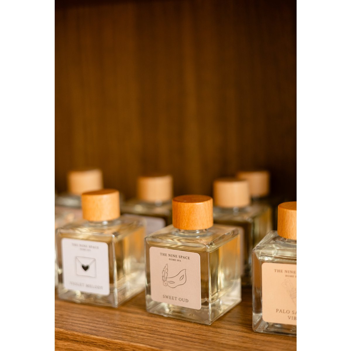 RHUBARB Vibe Home Fragrance - Clear Glass