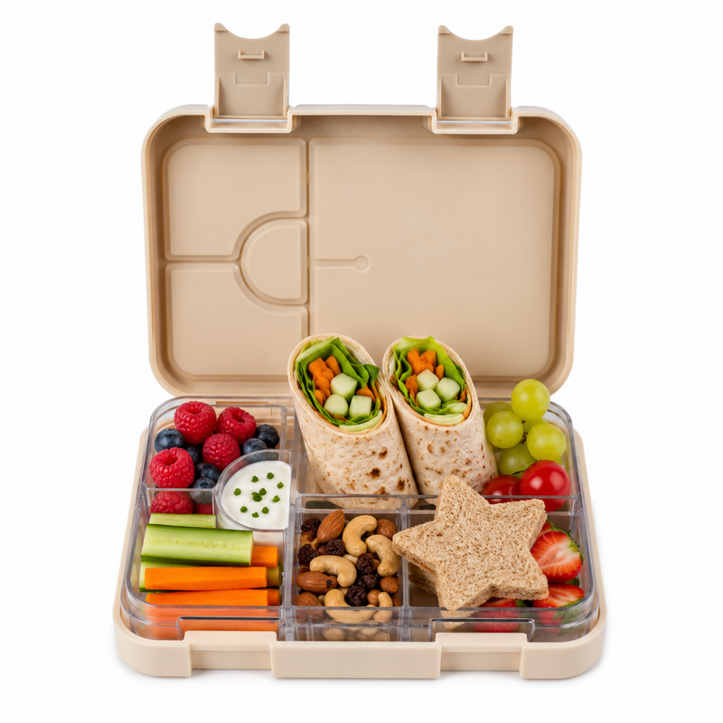 Children's Lunch Box Forest Animals Cream – Bento Box | JENARD®