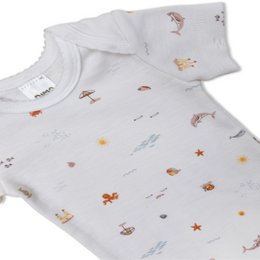 Body Short Arm - Slub Jersey Off White