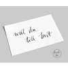 Postkarte | weil du toll bist