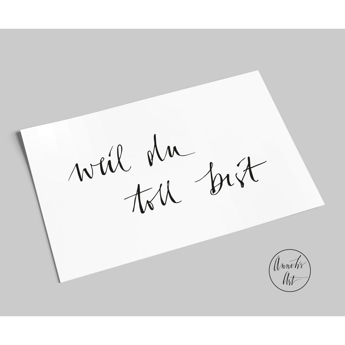 Postcard | because you are awesome