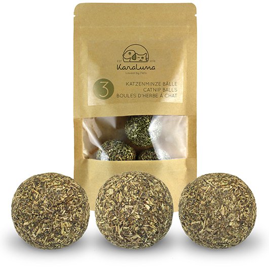 Bolas de hierba gatera, 3 piezas