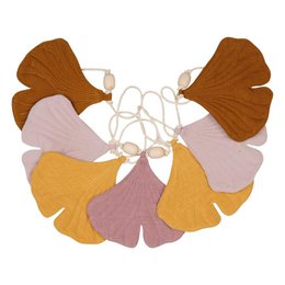 Guirlande « Fin d'Automne » aux Feuilles de Ginkgo