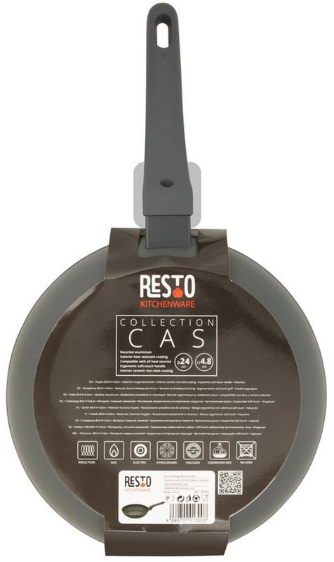 RESTO 93195 Sartén Cas - Libre de PFAS - Redonda Ø28