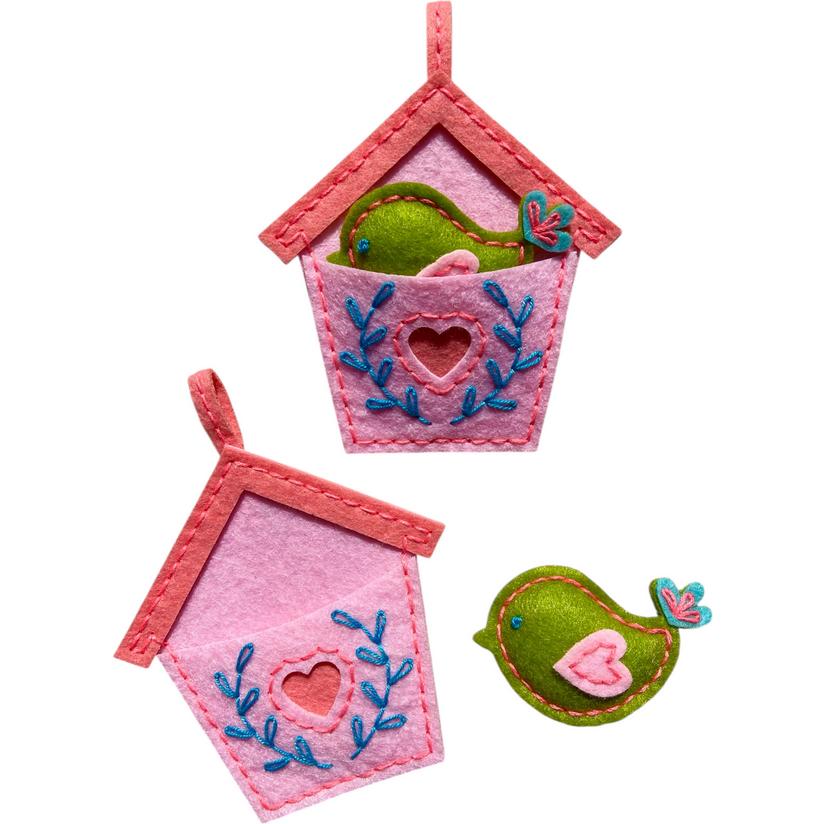DIY Vogelhaus mit Vogel