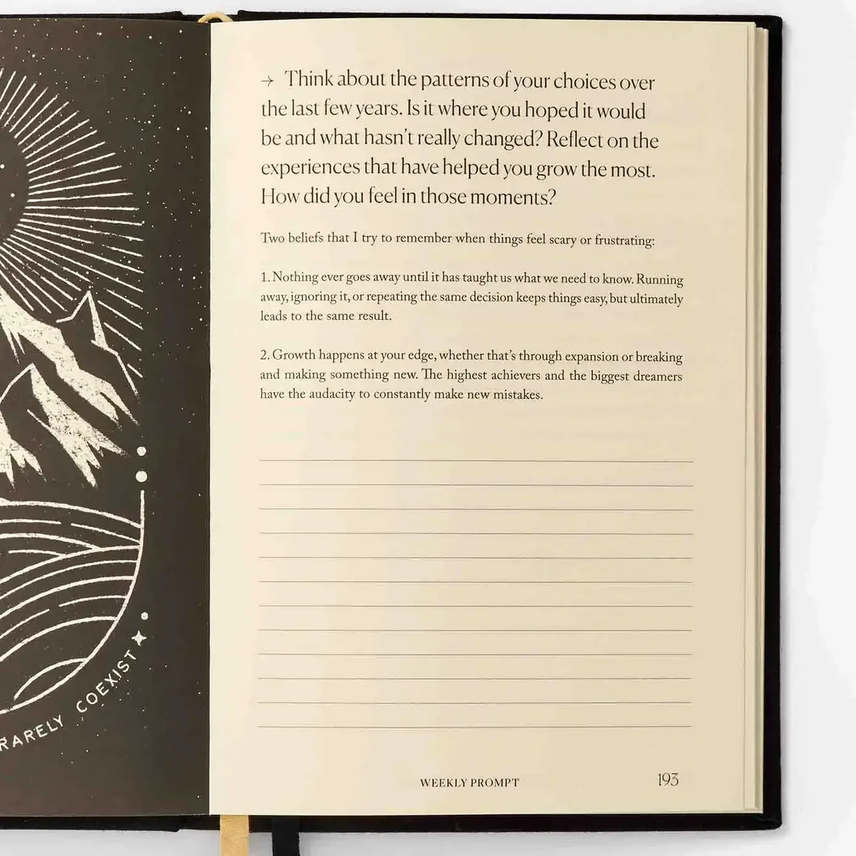 Opmerkingen voor Mindfulness Journal, dagelijkse begeleide reflectie