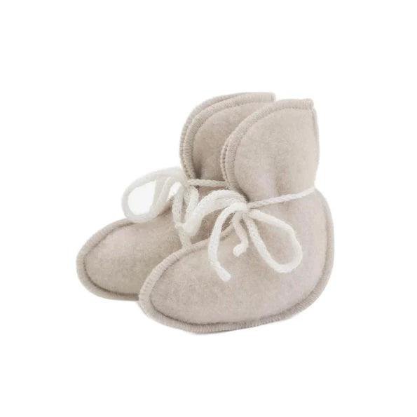 Calcetines bebé/recién nacido - Lana Merino - Beige