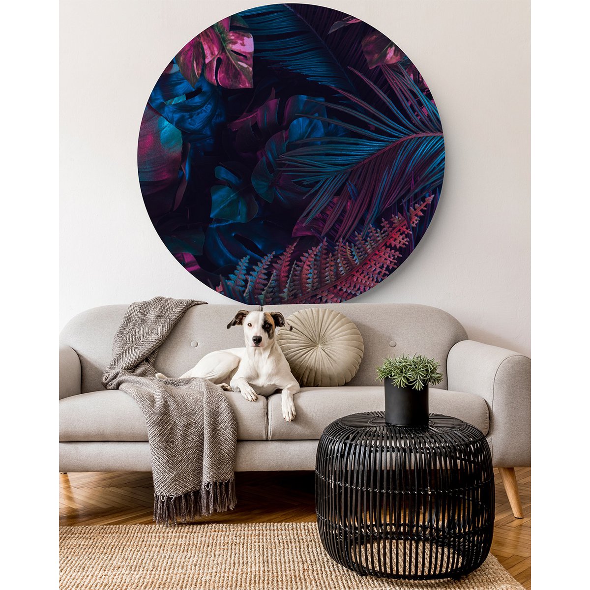 Blue Purple Leaves