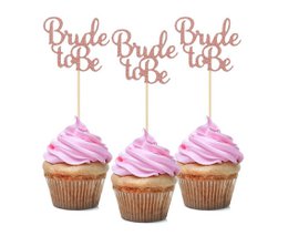 Picks Bride to be - Roségold - 12 Stück