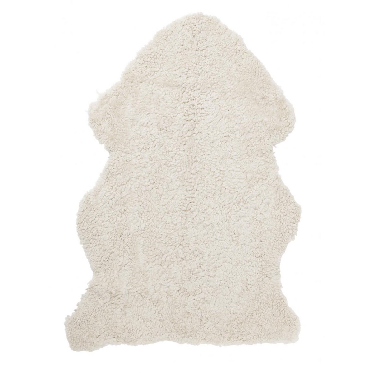 Piel de oveja rizada Beige