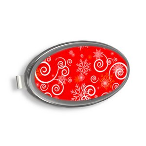 Swirly Flakes : Designer Magnetic Phone & Key Holder, for purse, car, home Copy 1