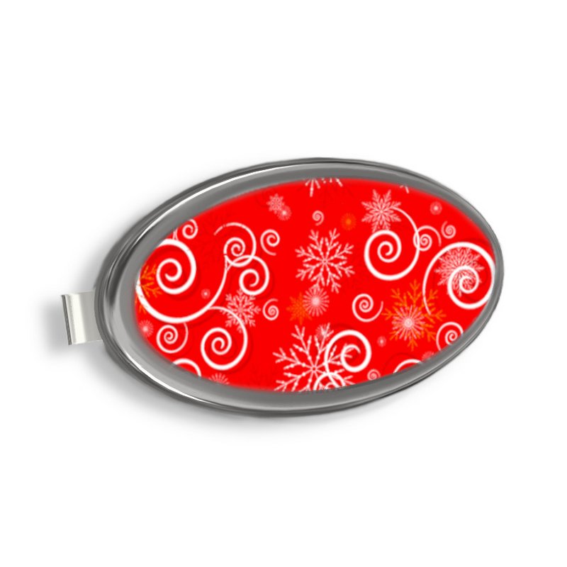 Swirly Flakes : Designer Magnetic Phone & Key Holder, for purse, car, home Copy 1