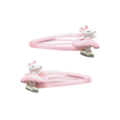 Hair clips - Little smile dancers Ballerinas