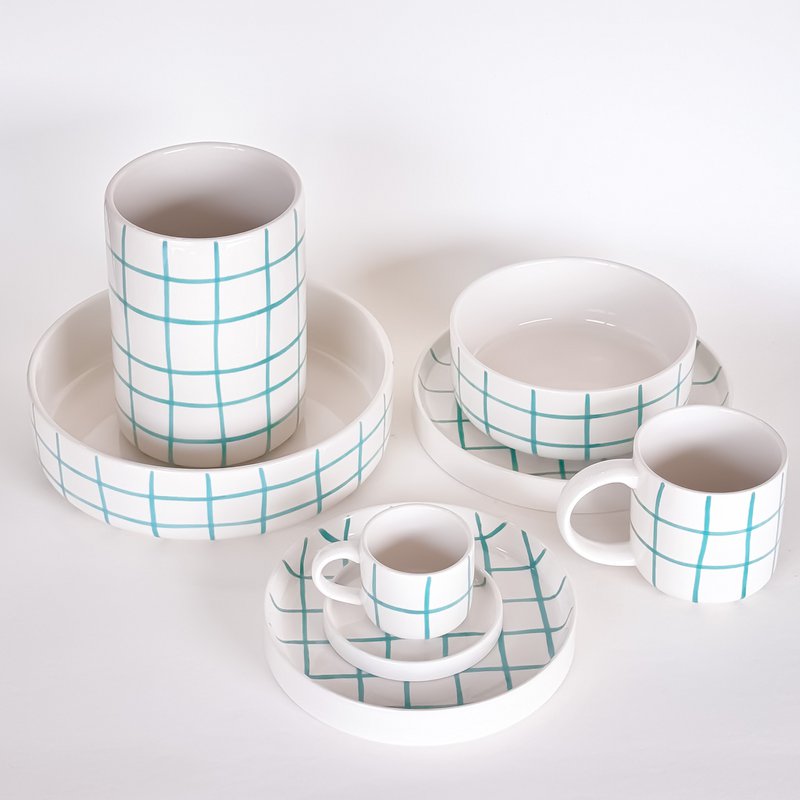 Becher Grid – amalfi mint
