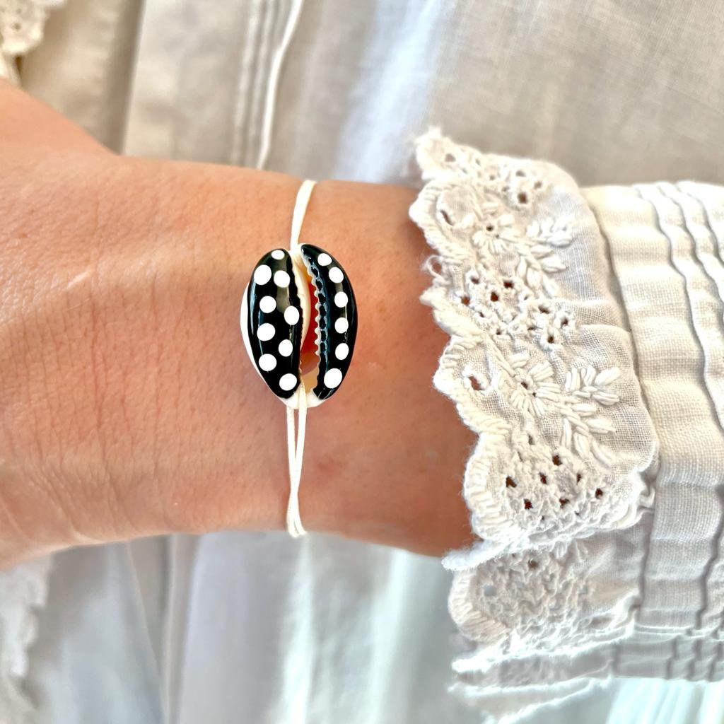 Polka Dot Shell armbånd