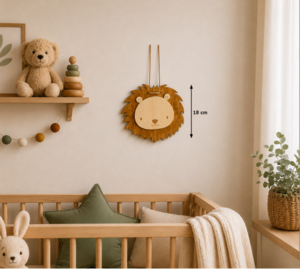 Holzdeko Löwe 21cm