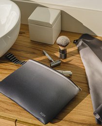 Souchée grande gris au charbon de bois