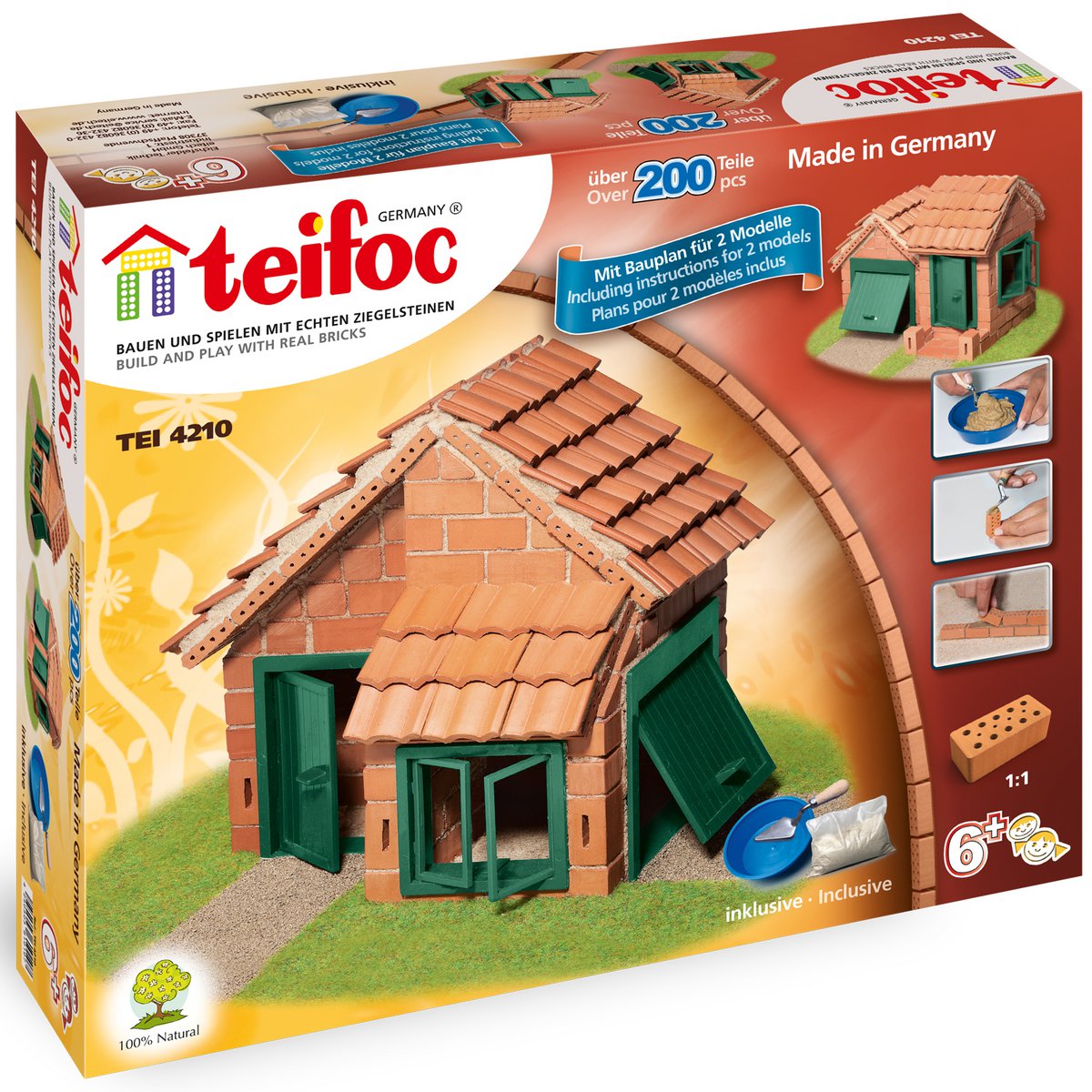 Teifoc Building Kit - Casa con tegole